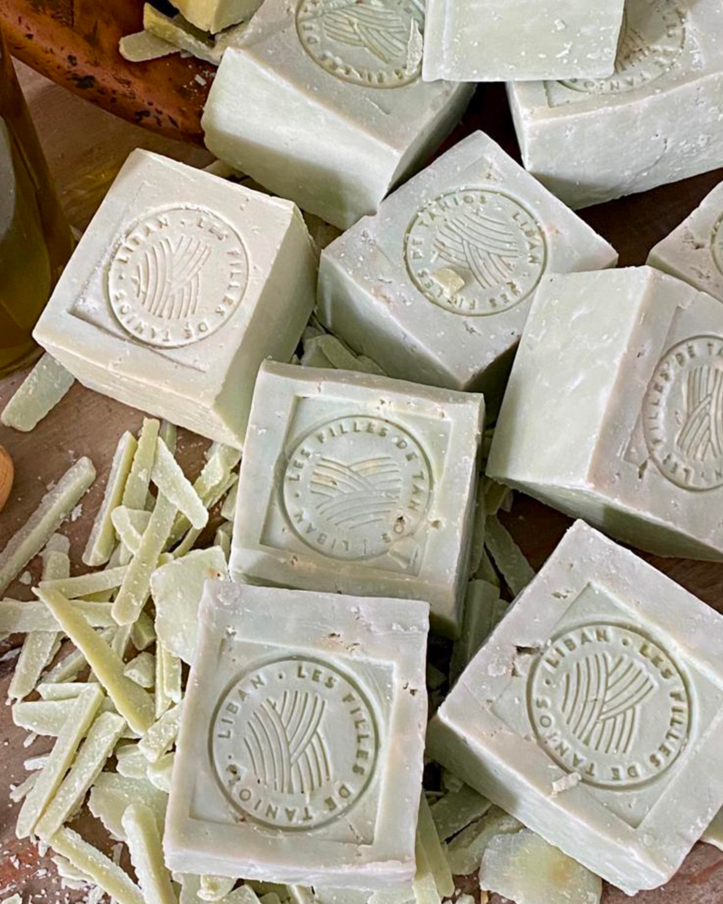Handmade olive oil soap